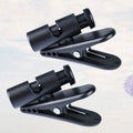 2 Pcs Iem Cable Clamp Wired Earbuds Headset Clip Car Phone Holder Earphone Headphone